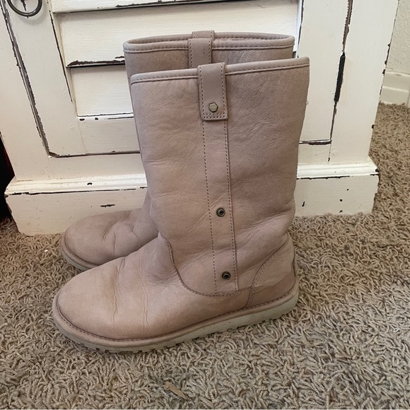 UGG Australia Malinda convertible Boot Sand Fawn Sheepskin Size 6 Uggs Winter - Picture 7 of 16